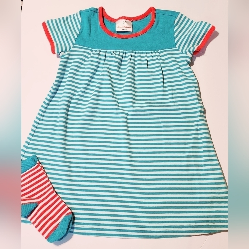 Hanna Andersson dress size 100  / 4 Short sleeve